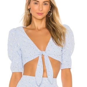 Majorelle Devonshire Daisy Crop Top